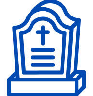 grave headstone icon
