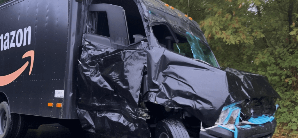 Colorado Car Accident Caused by an Amazon Delivery Driver 