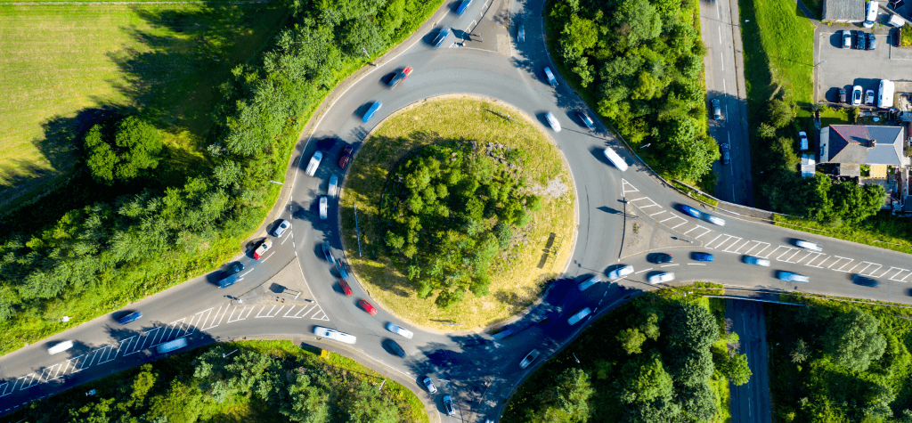 Fault in a Roundabout Accident in Colorado